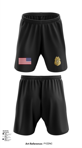 Athletic Shorts With Pockets, New Ellenton Police Department, Police, Teamtime, Team time, sublimation, custom sports apparel, team uniforms, spirit wear, spiritwear, sports uniforms, custom shirts, team store, custom team store, fundraiser sports, apparel fundraiser