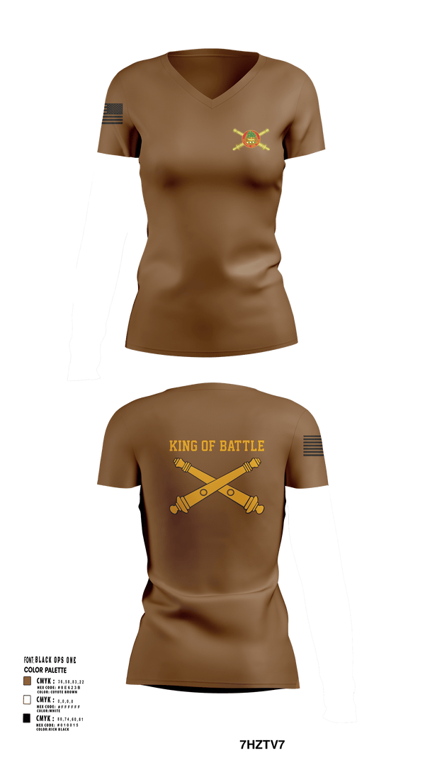 Women's Short Sleeve Vneck Shirt, BN FDC 1-5 FA, Army, Teamtime, Team time, sublimation, custom sports apparel, team uniforms, spirit wear, spiritwear, sports uniforms, custom shirts, team store, custom team store, fundraiser sports, apparel fundraiser
