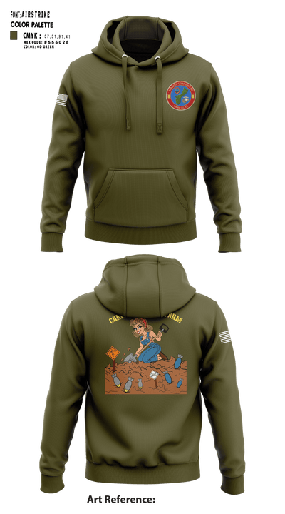 MCB Camp Blaz Ordnance 73476063 Hoodie - 1