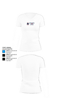 Madison Academic Magnet School Volleyball 51291409 Women's Short Sleeve V-neck Shirt - 18