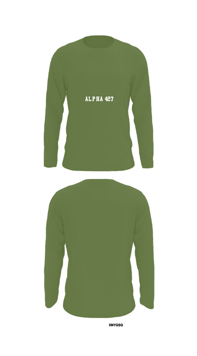 Alpha 427 12804366 Long Sleeve Performance Shirt - 52