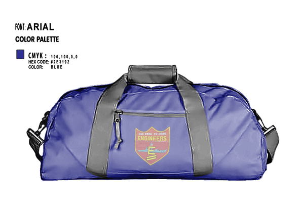 Duffle Bag, USS COOK FF-1083, Navy, Teamtime, Team time, sublimation, custom sports apparel, team uniforms, spirit wear, spiritwear, sports uniforms, custom shirts, team store, custom team store, fundraiser sports, apparel fundraiser