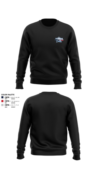 Crew Neck Sweatshirt, Texas Titans Youth Football, Football, Teamtime, Team time, sublimation, custom sports apparel, team uniforms, spirit wear, spiritwear, sports uniforms, custom shirts, team store, custom team store, fundraiser sports, apparel fundraiser