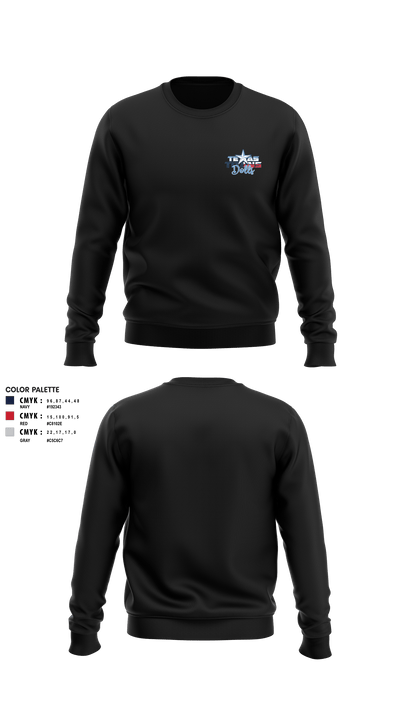 Texas Titans Youth Football 17189264 Crew Neck Sweatshirt - 9