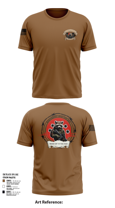 441st Engineer Company 97843489 Short Sleeve Performance Shirt - 104
