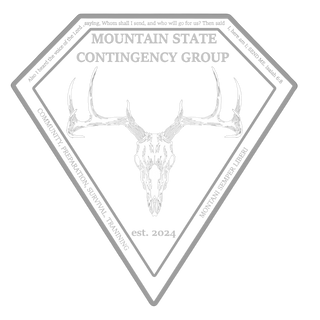 Mountain State Contingency Group 14514001 Stainless Steel Water Bottle with a Straw Lid