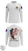 962D QUARTERMASTER COMPANY (MORTUARY AFFAIRS) 48662806 Long Sleeve Performance Shirt - 8
