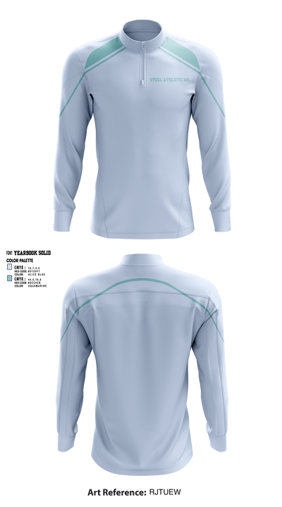 Steel athletic ms 17495353 Quarter Zip Jacket - 1