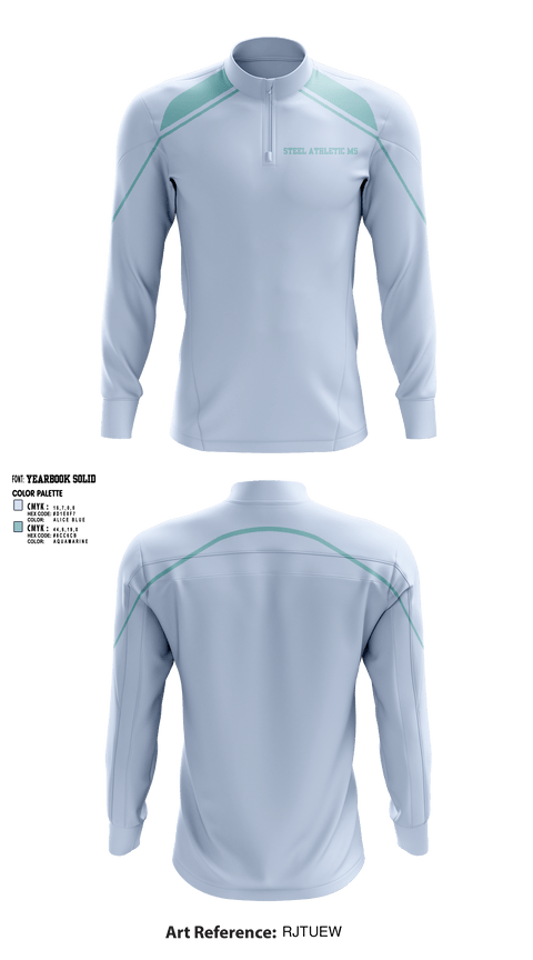 Quarter Zip Jacket, Steel athletic ms, Cheer, Teamtime, Team time, sublimation, custom sports apparel, team uniforms, spirit wear, spiritwear, sports uniforms, custom shirts, team store, custom team store, fundraiser sports, apparel fundraiser