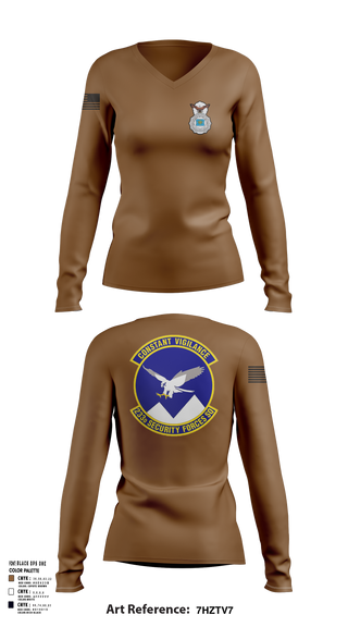 Women's Long Sleeve Vneck Shirt, 233 SFS, , Teamtime, Team time, sublimation, custom sports apparel, team uniforms, spirit wear, spiritwear, sports uniforms, custom shirts, team store, custom team store, fundraiser sports, apparel fundraiser