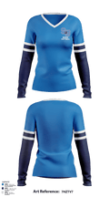 Bears 45118208 Women's Long Sleeve V-neck Shirt - 1