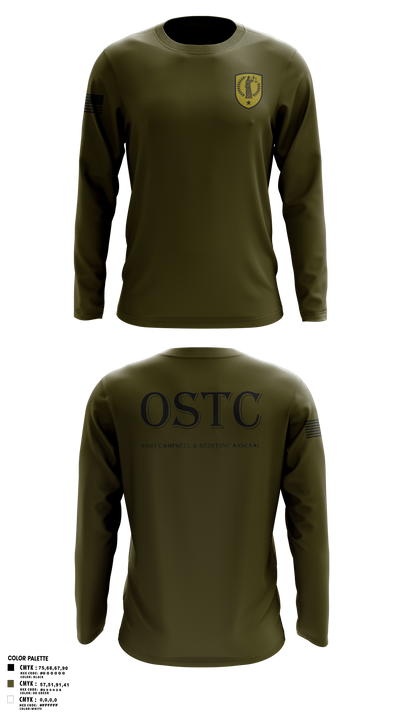 Fort Campbell & Redstone Arsenal - Office of Special Trial Counsel 55135476 Long Sleeve Performance Shirt 4