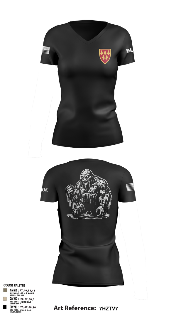 Women's Short Sleeve Vneck Shirt, DLOC, , Teamtime, Team time, sublimation, custom sports apparel, team uniforms, spirit wear, spiritwear, sports uniforms, custom shirts, team store, custom team store, fundraiser sports, apparel fundraiser