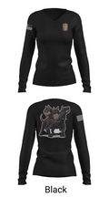 1-174th ADA RGT 76642958 Women's Long Sleeve V-neck Shirt - 35