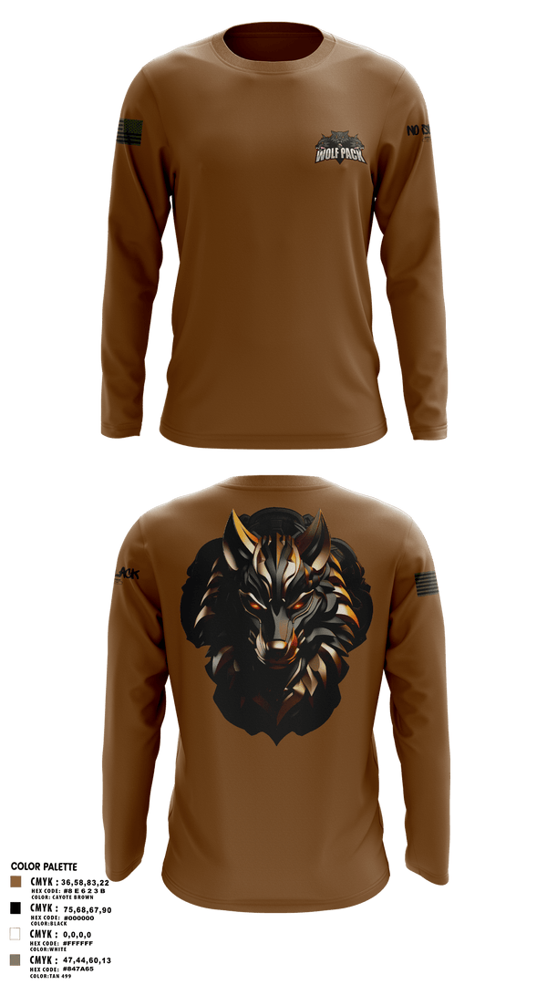 Long Sleeve Performance Shirt, 501st BSB, Army, Teamtime, Team time, sublimation, custom sports apparel, team uniforms, spirit wear, spiritwear, sports uniforms, custom shirts, team store, custom team store, fundraiser sports, apparel fundraiser