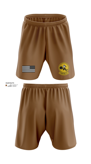 Athletic Shorts With Pockets, VFA-31 THE TOMCATTERS, Navy, Teamtime, Team time, sublimation, custom sports apparel, team uniforms, spirit wear, spiritwear, sports uniforms, custom shirts, team store, custom team store, fundraiser sports, apparel fundraiser