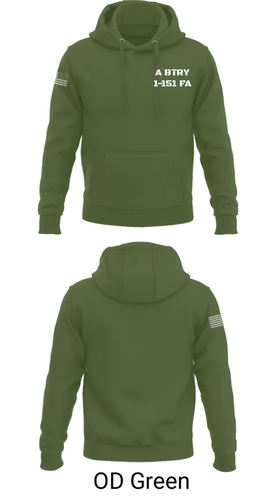 A BTRY 1-151 FA 97825257 Hoodie - 55