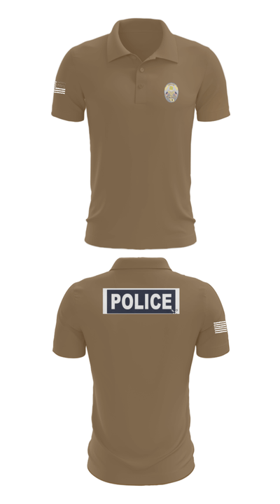 Miami Police Department 88232990 Short Sleeve Performance Polo - 7