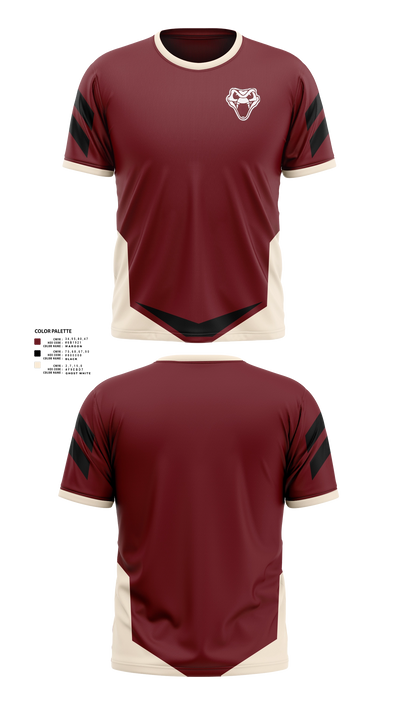 Atlas Rattlers 32184199 Short Sleeve Performance Shirt - 21