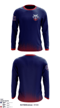 Oak Hill High School 95566271 Long Sleeve Performance Shirt - 1