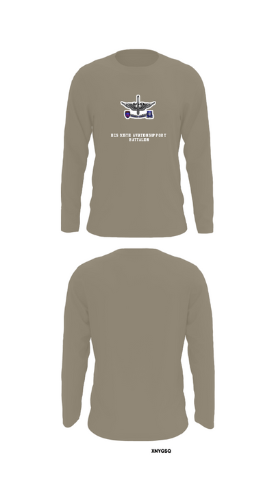 HCS 935th Aviation support battalion 94548122 Long Sleeve Performance Shirt - 72