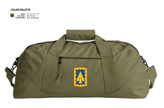 Duffle Bag, 108th Air Defense Artillery Brigade, Army, Teamtime, Team time, sublimation, custom sports apparel, team uniforms, spirit wear, spiritwear, sports uniforms, custom shirts, team store, custom team store, fundraiser sports, apparel fundraiser