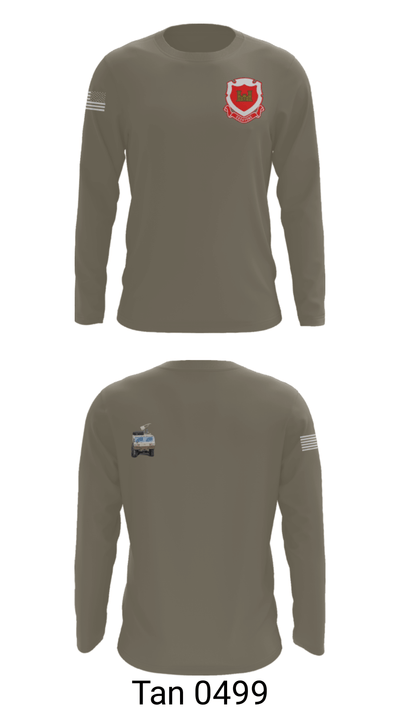 185th Engineer Support Company 57243184 Long Sleeve Performance Shirt - 66