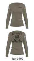1-320th FA, Fox Battery 2295294 Women's Long Sleeve V-neck Shirt - 77