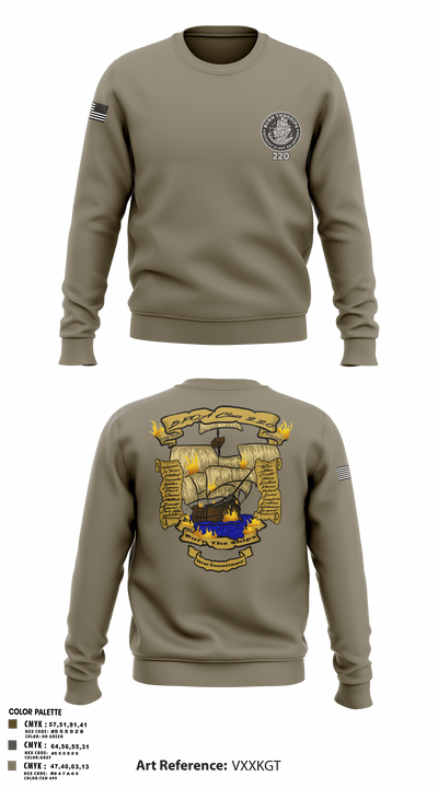 220 BPOA 59828515 Crew Neck Sweatshirt - 6