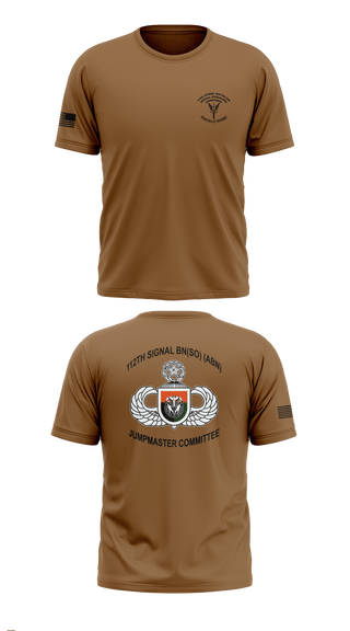 Old School Cotton Feel Shirt, MCPOD-XVIII Airborne Corps2d Battalion, 3d Special Forces Group112th Signal Jumpmaster, Army, Teamtime, Team time, sublimation, custom sports apparel, team uniforms, spirit wear, spiritwear, sports uniforms, custom shirts, team store, custom team store, fundraiser sports, apparel fundraiser