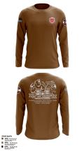 947th EVCC 3450605 Long Sleeve Performance Polo - 2