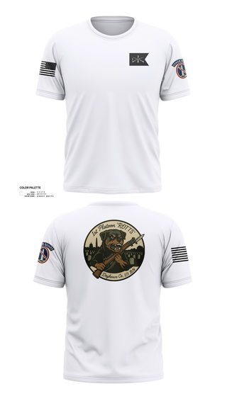 Short Sleeve Performance Shirt, Doghouse 1st Platoon Rottweilers, , Teamtime, Team time, sublimation, custom sports apparel, team uniforms, spirit wear, spiritwear, sports uniforms, custom shirts, team store, custom team store, fundraiser sports, apparel fundraiser