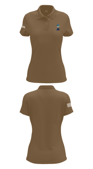 Women's Short Sleeve Performance Polo, SMW 777, Air Force, Teamtime, Team time, sublimation, custom sports apparel, team uniforms, spirit wear, spiritwear, sports uniforms, custom shirts, team store, custom team store, fundraiser sports, apparel fundraiser