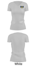 Cuba High School Volleyball 47808550 Women's Short Sleeve V-neck Shirt - 19
