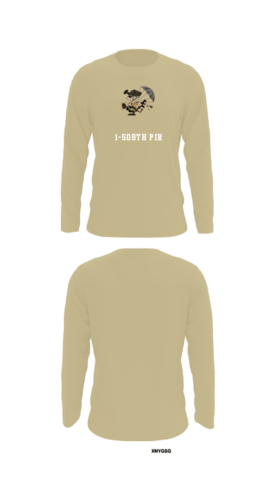 1-508th PIR 27365393 Long Sleeve Performance Shirt - 92