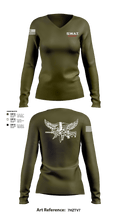 MONTVILLE SERT 14033723 Women's Long Sleeve V-neck Shirt - 102