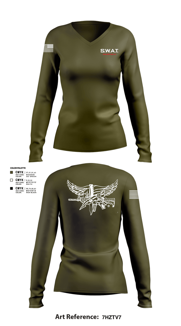 Women's Long Sleeve Vneck Shirt, MONTVILLE SERT, Police, Teamtime, Team time, sublimation, custom sports apparel, team uniforms, spirit wear, spiritwear, sports uniforms, custom shirts, team store, custom team store, fundraiser sports, apparel fundraiser