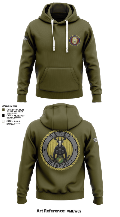 PMO Delta 60549667 Hoodie - 1