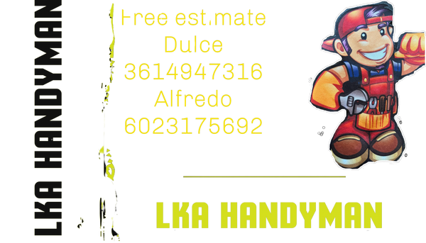 LKA HANDYMAN Stainless Steel Water Bottle with a Straw Lid