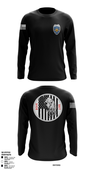Vice Narcotics 60777330 Long Sleeve Performance Shirt - 1