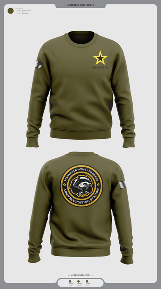 Crew Neck Sweatshirt, MHB Recruiting, , Teamtime, Team time, sublimation, custom sports apparel, team uniforms, spirit wear, spiritwear, sports uniforms, custom shirts, team store, custom team store, fundraiser sports, apparel fundraiser