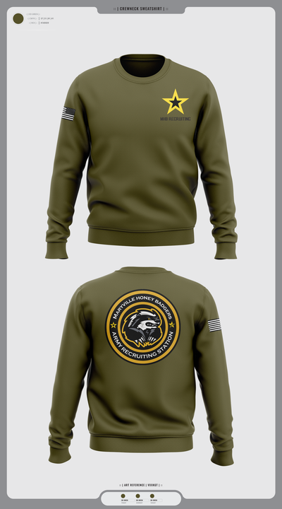 MHB Recruiting 37619164 Crew Neck Sweatshirt - 1