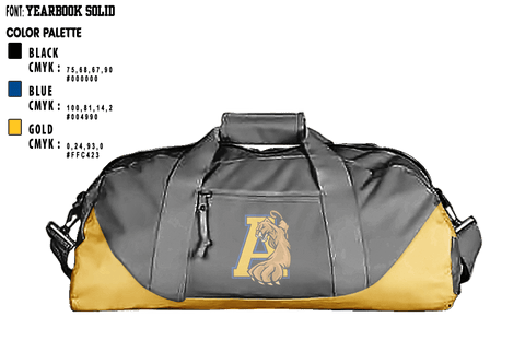 Duffle Bag, AHS STEP TEAM, Women's Soccer, Teamtime, Team time, sublimation, custom sports apparel, team uniforms, spirit wear, spiritwear, sports uniforms, custom shirts, team store, custom team store, fundraiser sports, apparel fundraiser