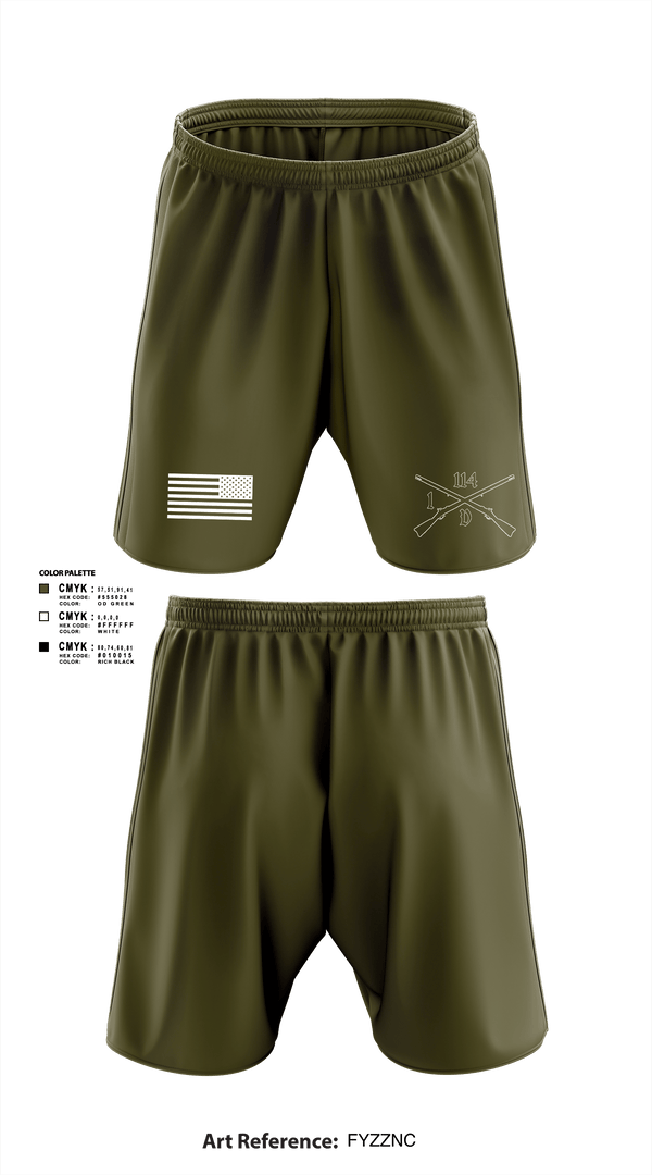 Athletic Shorts With Pockets, Delta company 114, Army, Teamtime, Team time, sublimation, custom sports apparel, team uniforms, spirit wear, spiritwear, sports uniforms, custom shirts, team store, custom team store, fundraiser sports, apparel fundraiser