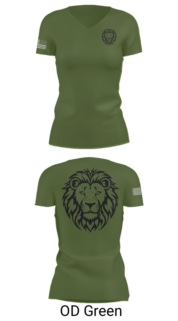 Women's Short Sleeve Vneck Shirt, 382 SRT, Army, Teamtime, Team time, sublimation, custom sports apparel, team uniforms, spirit wear, spiritwear, sports uniforms, custom shirts, team store, custom team store, fundraiser sports, apparel fundraiser