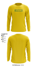 New Milford Bulls Football And Cheerleading 19489077 Long Sleeve Performance Shirt - 13