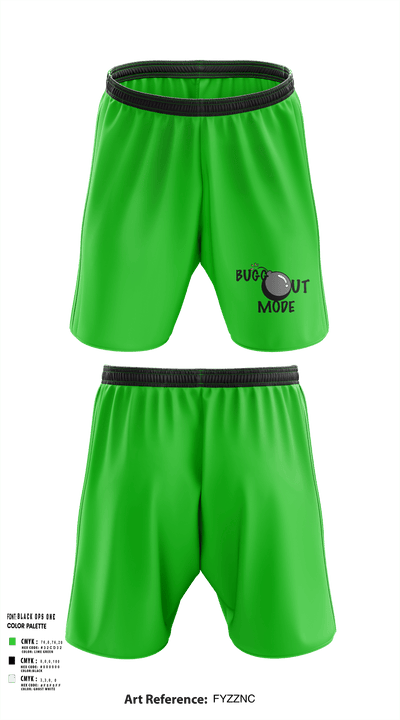 BUGG OUT MODEBUGG OUT MODE 14024317 Athletic Shorts With Pockets - 1
