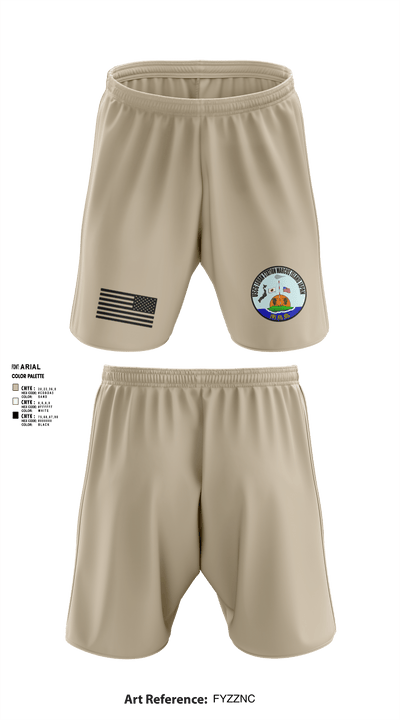 Marcus Island Loran Station 7810741 Athletic Shorts With Pockets - 1
