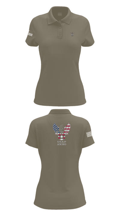 7th Munitions Sq 29669967 Women's Short Sleeve Performance Polo  - 75