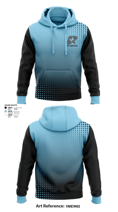 DMV HOOPSTARZ 88350865 Hoodie - 1